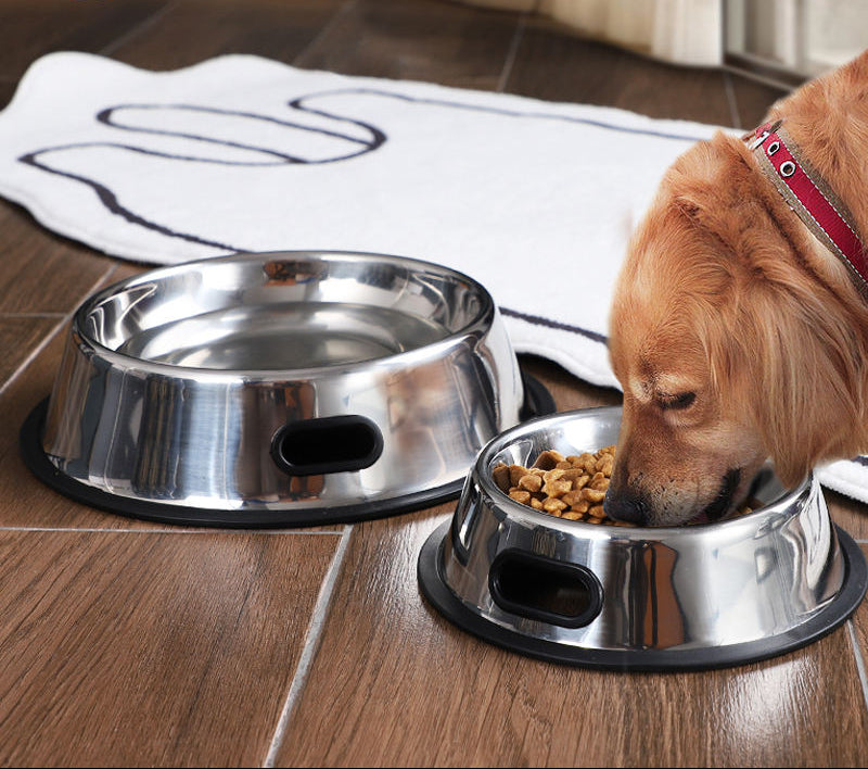 CUENCO ANTIDESLIZANTE METALICO PARA MASCOTAS